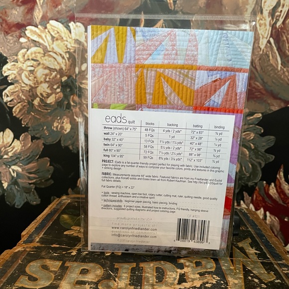 Eads Quilt Pattern by Carolyn Freidlander - Picture 2 of 4